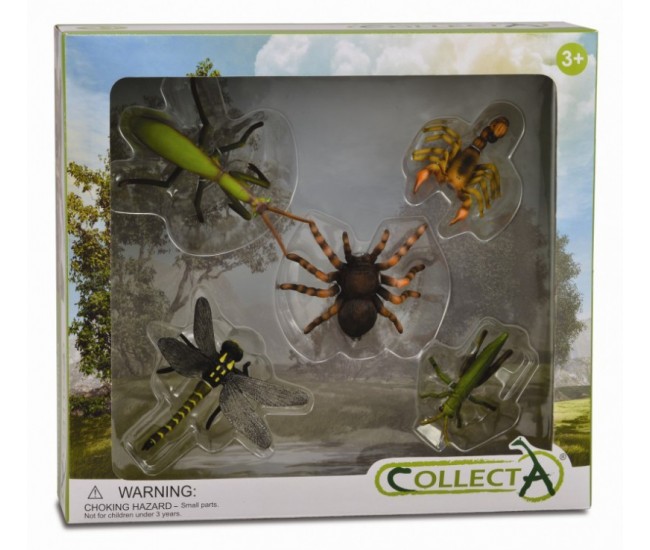 Set 5 figurine insecte - collecta
