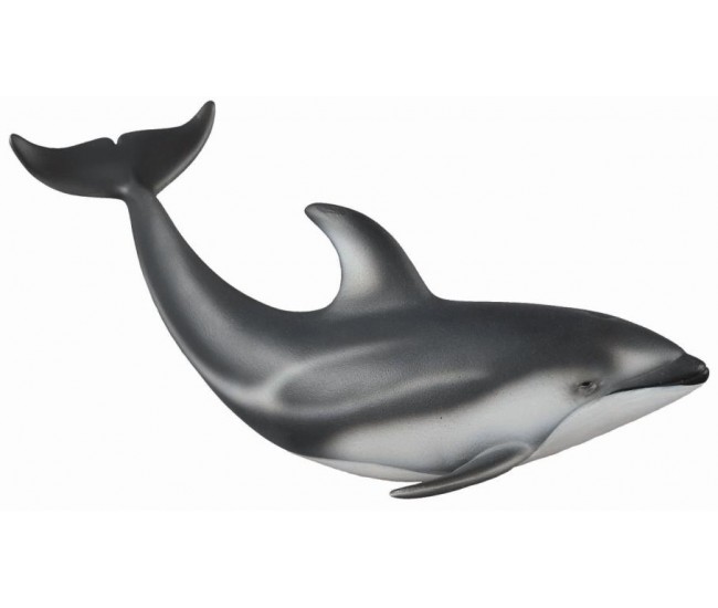 Figurina delfin de pacific cu lateralele albe m collecta
