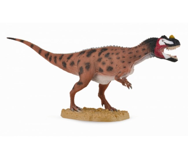 Figurina dinozaur cu mandibula mobila ceratosaurus deluxe collecta