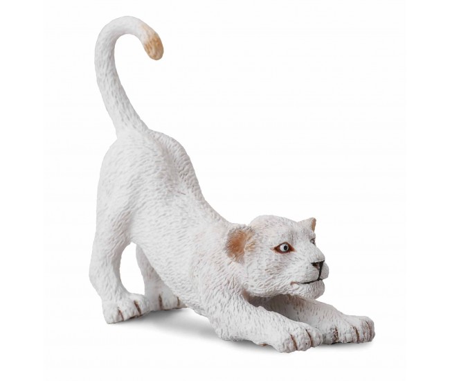 Figurina pui leu alb - collecta