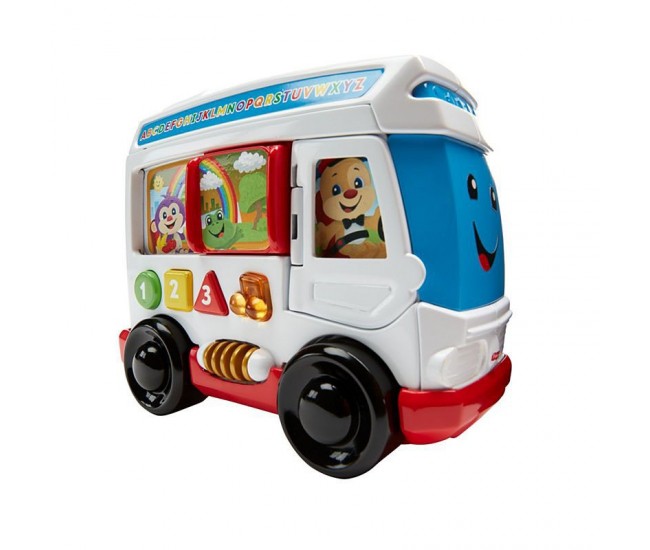 Autobuzul cu lumini si sunete laugh&learn - fisher price