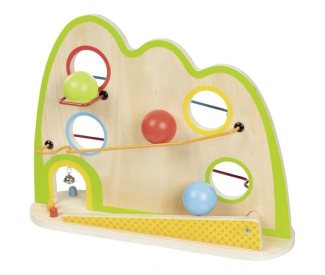Roller coaster cu bile si clopotel