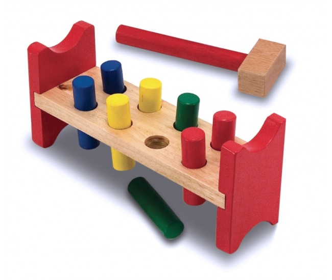 Banc de lucru cu ciocanel melissa and doug