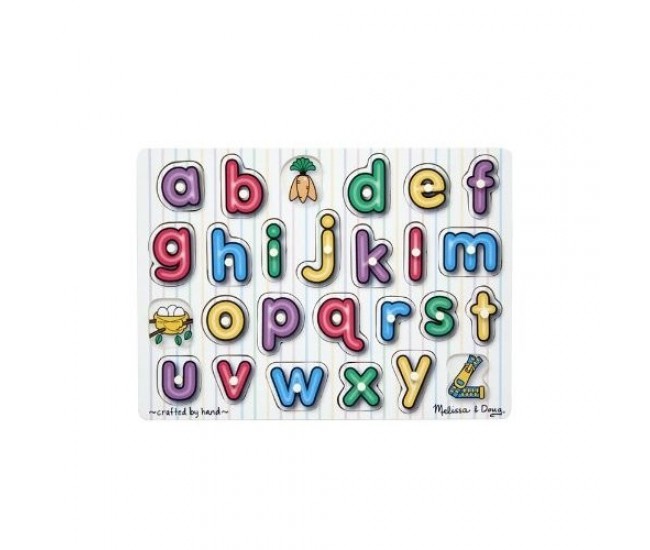 Puzzle lemn alfabet melissa and doug