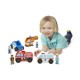 Set de joaca din lemn vehicule de interventie