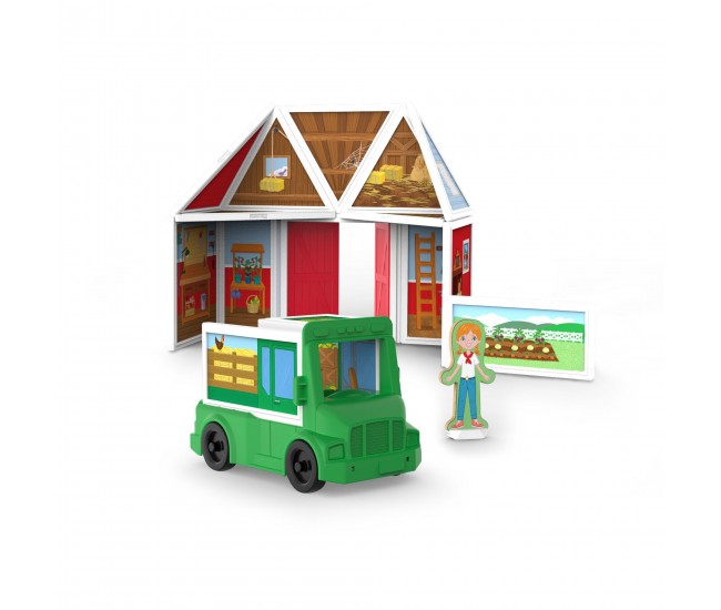 Set magnetic de joaca la ferma - melissa & doug