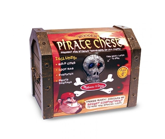 Set de joaca cufarul piratilor melissa and doug