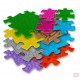 Covoras ortopedic senzorial puzzle set mediu 2a