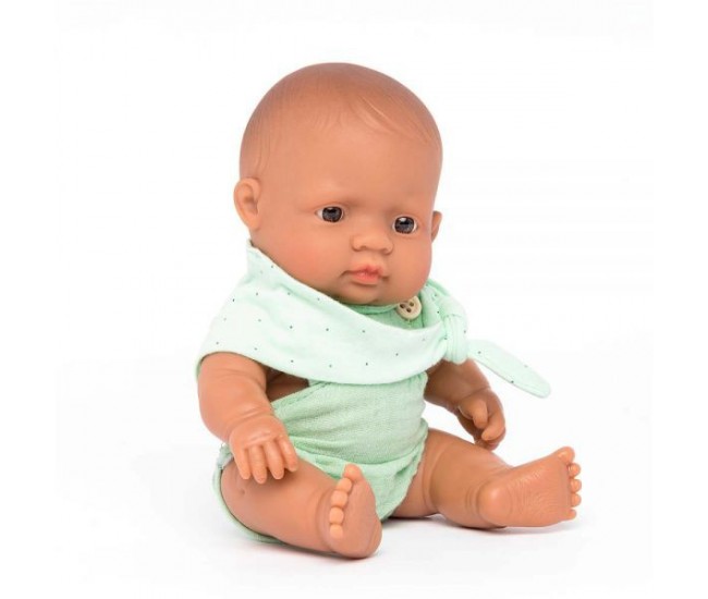 Papusa bebelus educativa 21 cm - fetita asiatica