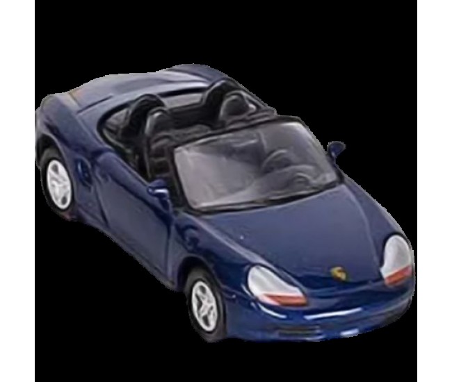 Masinuta die cast 7.5 cm, scara 1:60, porsche albastru