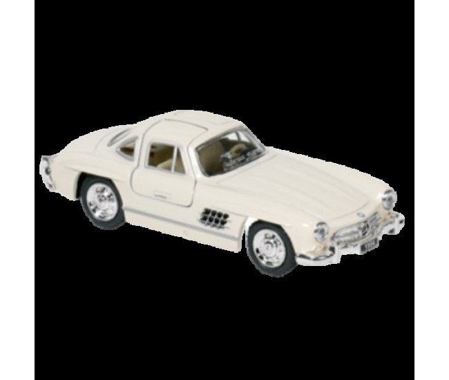 Masinuta die cast mercedes-benz 300sl coupé 1954, scara 1:36, 12.8 cm, alb