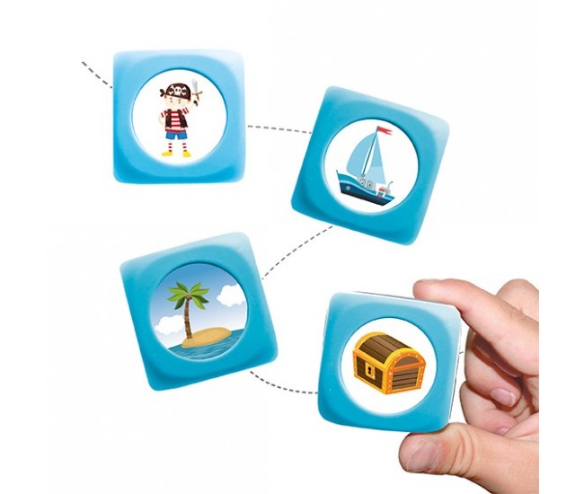 Cuburi cu povesti pentru dezvoltarea vorbirii story cubes