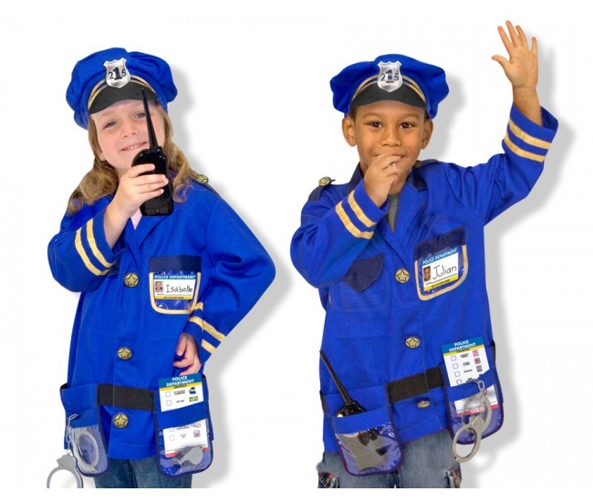 Costum carnaval copii ofiter de politie melissa and doug