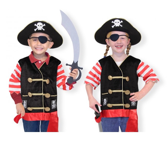 Costum carnaval copii pirat melissa and doug