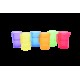 Set de 6 carafe translucide colorate pentru activitati senzoriale
