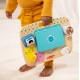 Laptop din lemn de jucarie pentru toddleri