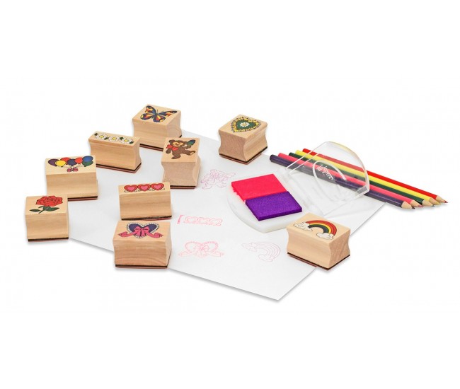 Set de stampile prietenie melissa and doug