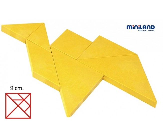 Joc tangram miniland 12 seturi