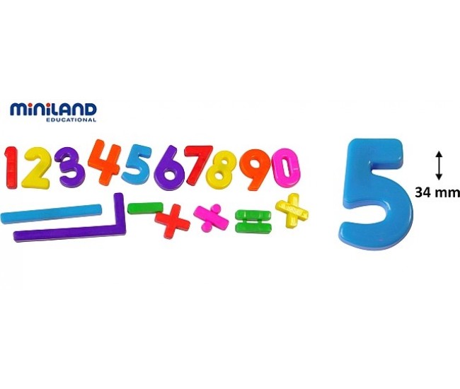 Numere magnetice miniland 162 buc