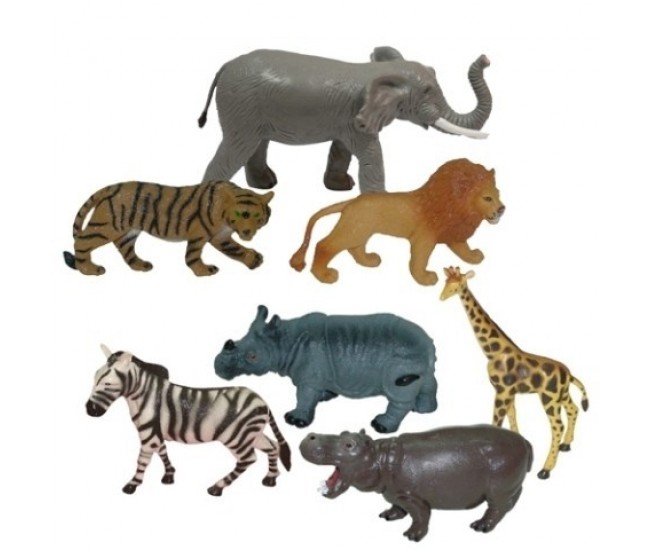 Animale salbatice set de 7 figurine - miniland