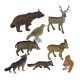 Animale din padure miniland 8 figurine
