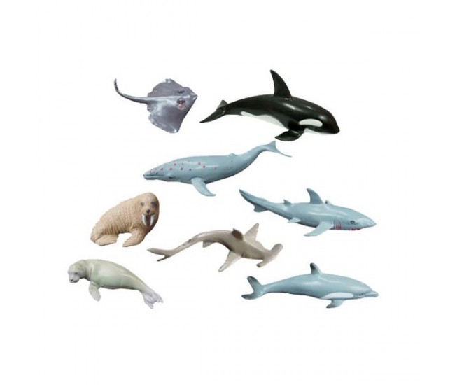 Animale marine set de 8 figurine - miniland