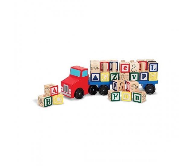 Camionul alfabet melissa and doug
