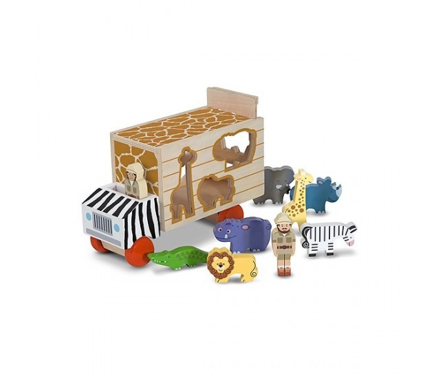 Camion cu forme de sortat melissa and doug