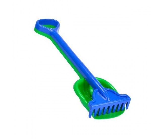 Set lopata si grebla 56 cm compact androni giocattoli