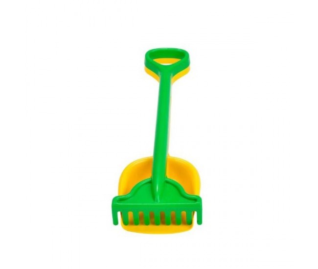 Set lopata si grebla 56 cm compact androni giocattoli