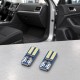 Set 2 Becuri Auto LED T10 pentru Pozitie si Interior, Albe, 12V, CL-24W DALBI