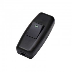 Intrerupator pe Fir 10A / 250V Negru Intrerupator pe Fir 10A / 250V Negru