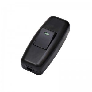 Intrerupator pe Fir 10A / 250V Negru