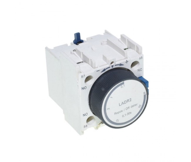 Releu Auxiliar (Timer Contactor) LADR2/0,1-30sec