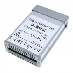 Sursa Alimentare de Exterior 5V-200W/40A Sursa Alimentare de Exterior 5V-200W/40A