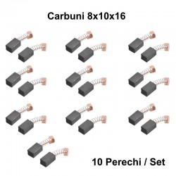 Perii Colectoare Carbuni 8x10x16 - A - 2 Canale / 10Set/Punga Perii Colectoare Carbuni 8x10x16 - A - 2 Canale / 10Set/Punga