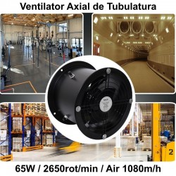 Ventilator Axial de Tubulatura 200mm / 65W - YWF-200 Ventilator Axial de Tubulatura 200mm / 65W - YWF-200