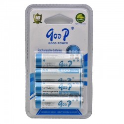 Acumulatori GooD R6 AA / 800mAh, Ni-Mh Set 4/Buc Acumulatori GooD R6 AA / 800mAh, Ni-Mh Set 4/Buc