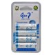 Acumulatori GooD R6 AA / 800mAh, Ni-Mh Set 4/Buc