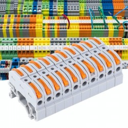 Conector de Șina 1 Pol Cap Dublu PCT-211 Conector de Șina 1 Pol Cap Dublu PCT-211