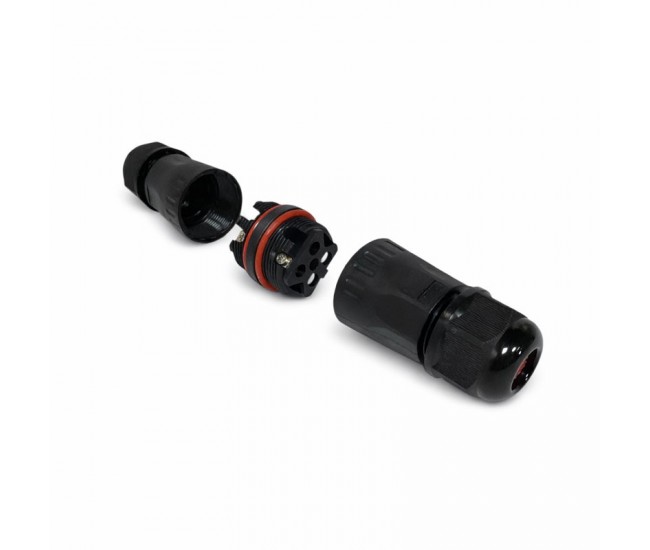 Conector Electric Etans M20 IP68, 2 Pini Waterproof pentru Sisteme Solare si Led (set 10buc)