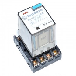 Releu Industrial 24V–DC/8P cu soclu Releu Industrial 24V–DC/8P cu soclu