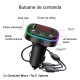 Modulator FM Auto cu Bluetooth 5.0 / MP3 Player Multifunctional HM15