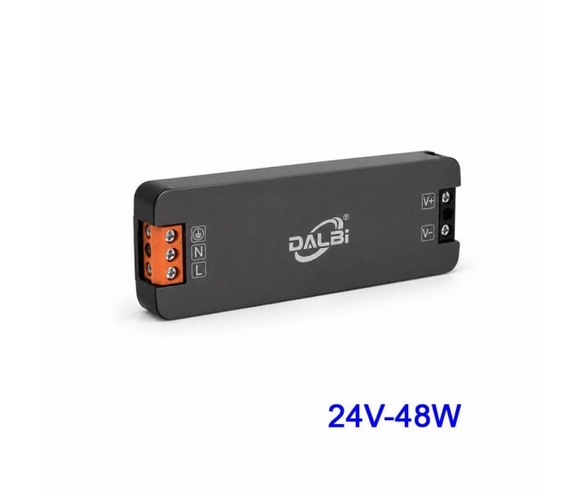 Sursa Alimentare LED 24V 48W 2A Ultra Slim 13mm DALBI