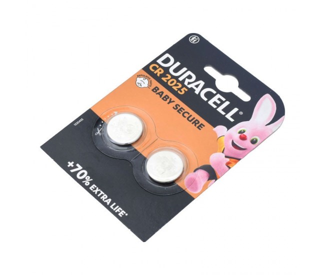 Baterie Duracell LI-ION 3V CR2025 - 2Buc/Set