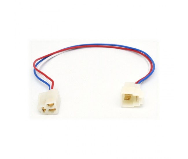 Conector Auto Mama-Tata 3 Pini cu Fire 30 cm, Papuci 6,3 mm