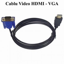 Cablu Video HDMI la VGA / 1,5m Cablu Video HDMI la VGA / 1,5m