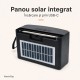Boxă Portabilă Bluetooth cu Panou Solar, Radio FM SZ-L15 MINI