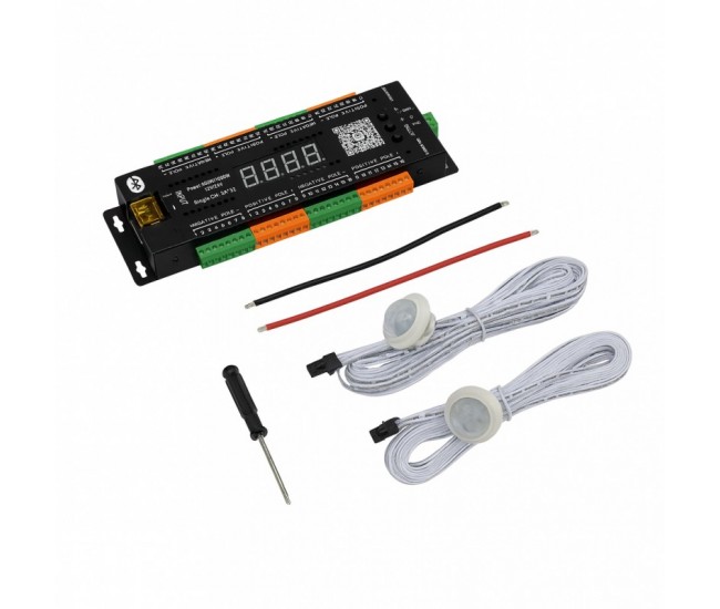 Controler Inteligent cu Bluetooth de Lumini pentru Scara Interioara / 32 Canale - STAIR26E