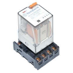 Releu Industrial 12V–AC/8P cu Soclu Releu Industrial 12V–AC/8P cu Soclu